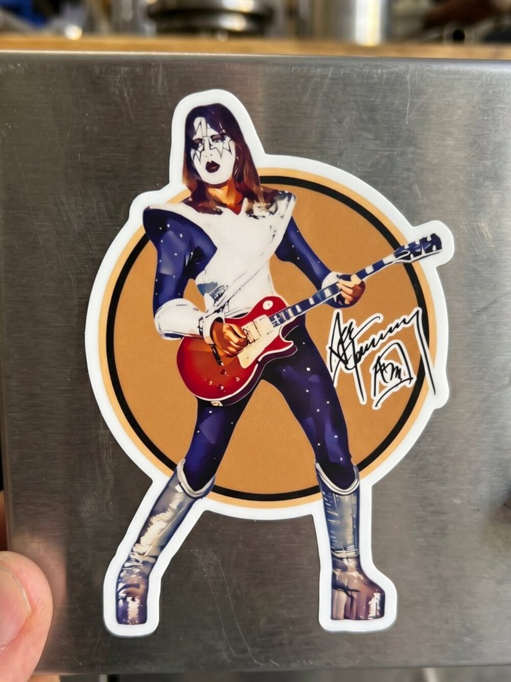 Ace Frehley - Retro Style Sticker - Picture 1 of 4